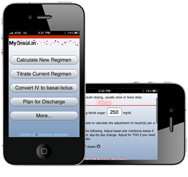 iPhone MyInsul.in example